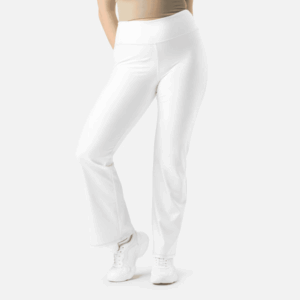 Leggings a stampa totale con gamba a svasatura