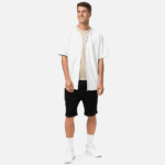 Maglia da baseball unisex stampata all-over in materiale riciclato