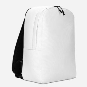 Zaino minimalista con stampa all-over