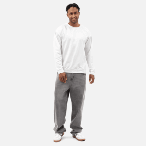 Felpa unisex in cotone con stampa all-over