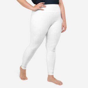 Leggings taglia grande con stampa all-over