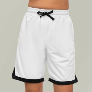 Pantaloncini da basket a coste (AOP)