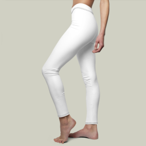 Leggings casual da donna in tessuto tagliato e cucito (AOP)
